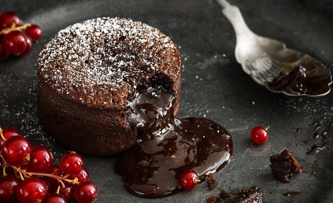 Eggless Choco Lava Cake Recipe