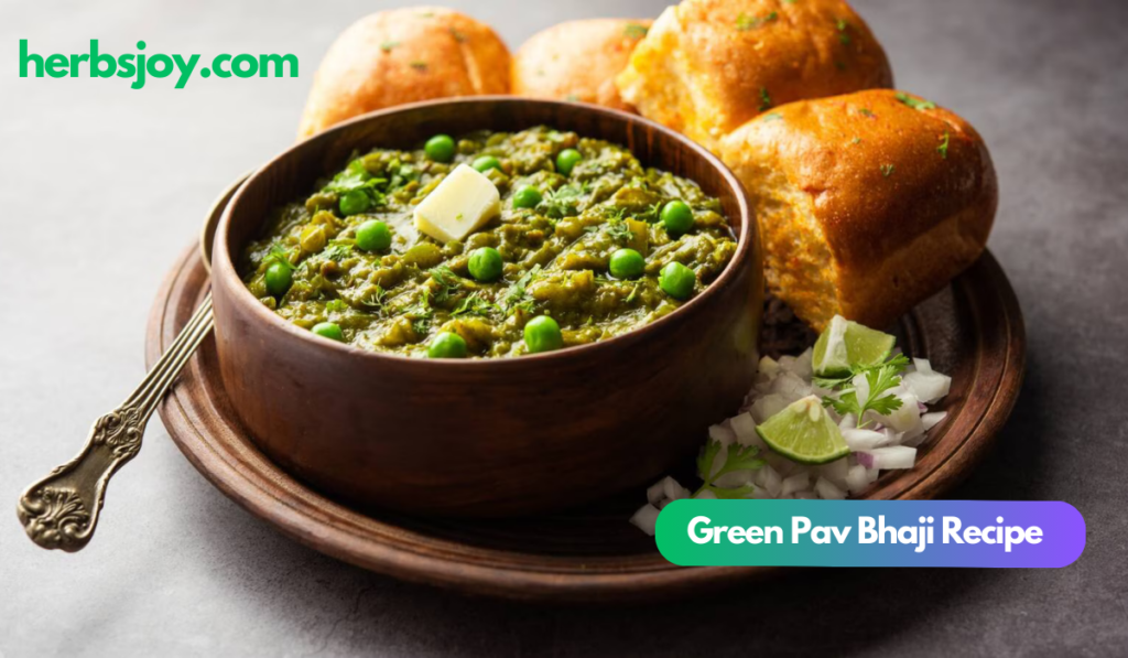 Green Pav Bhaji Recipe