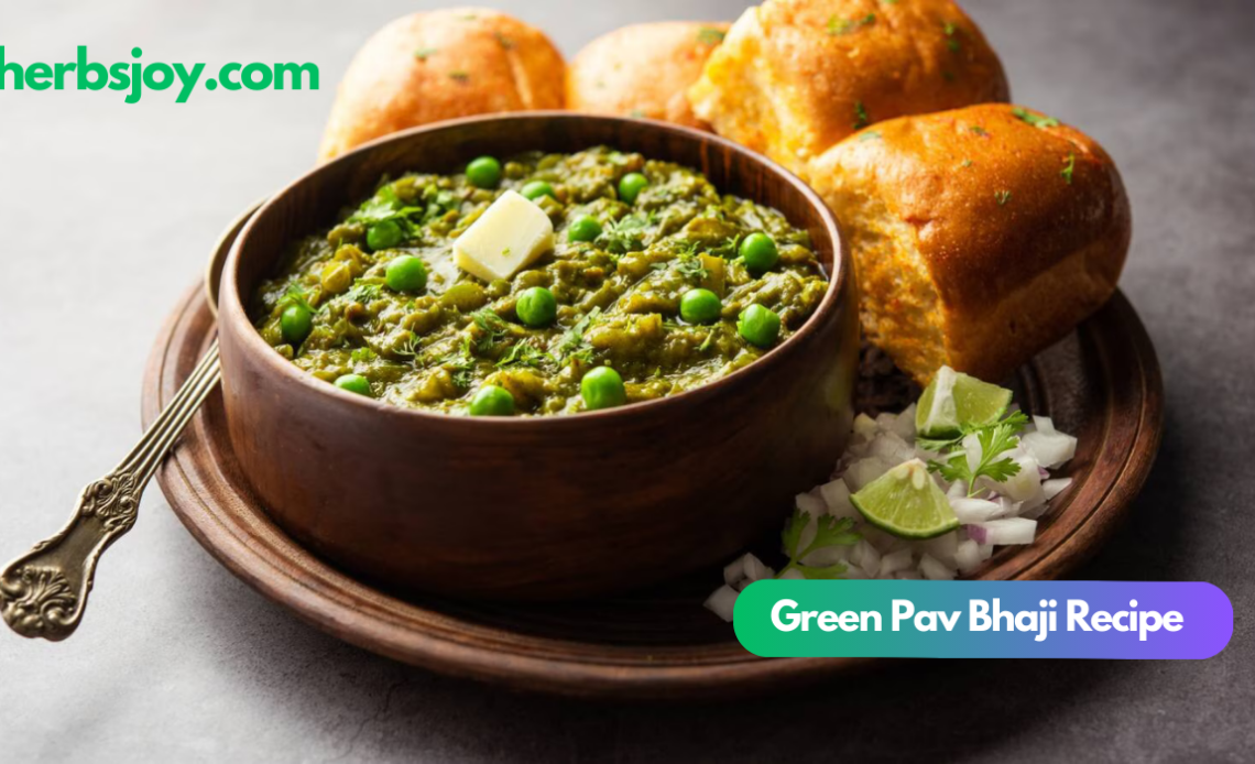 Green Pav Bhaji Recipe