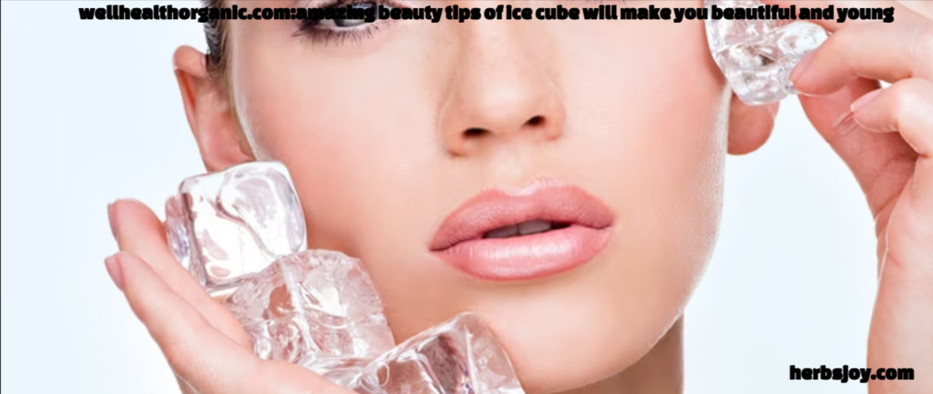 wellhealthorganic.com:amazing-beauty-tips-of-ice-cube-will-make-you-beautiful-and-young