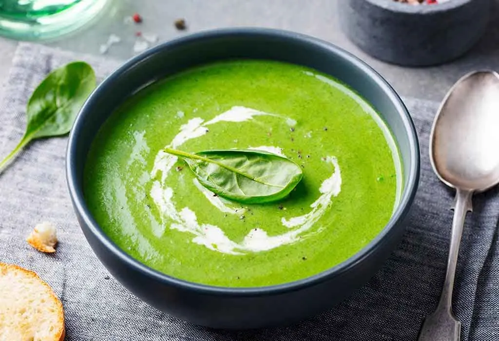 Palak Soup Spinach Soup