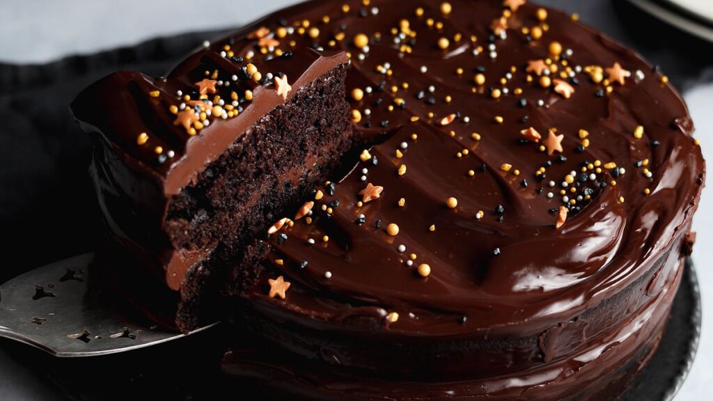 Eggless Chocolate Cake