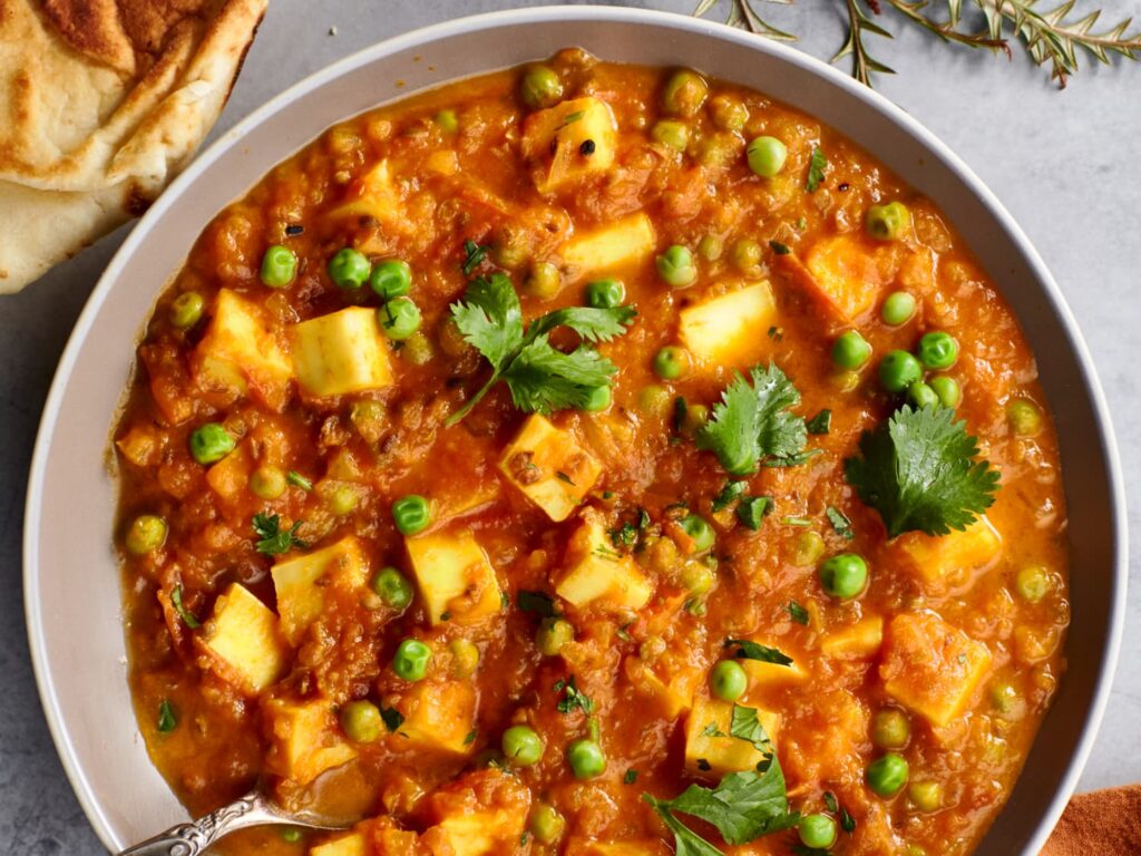 Matar Paneer Recipe