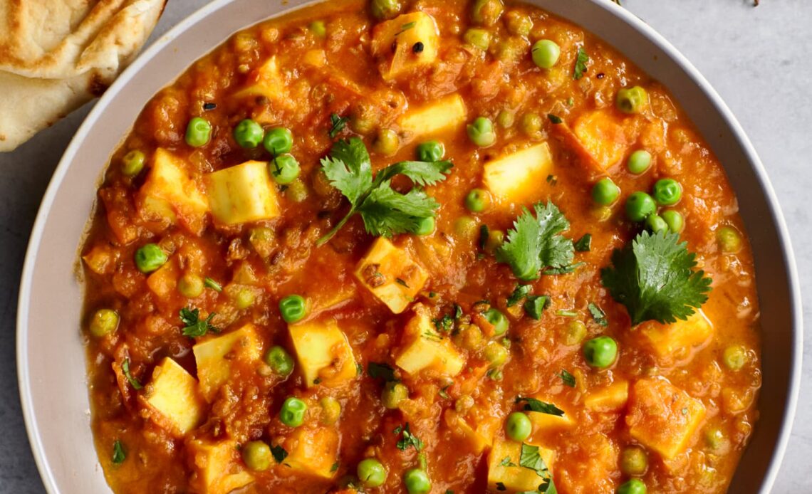 Matar Paneer Recipe