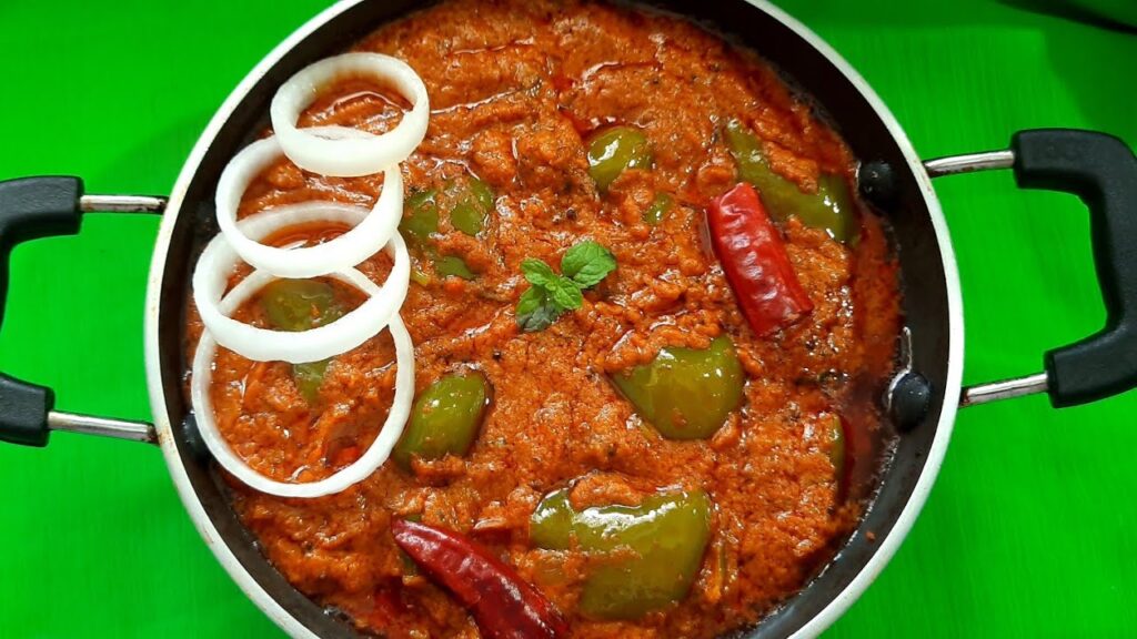 Capsicum Masala Curry