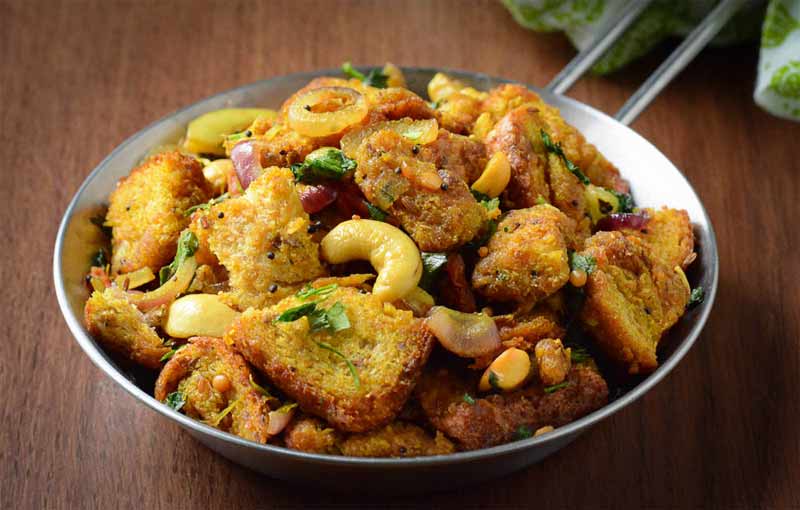 Bread Upma Recipe