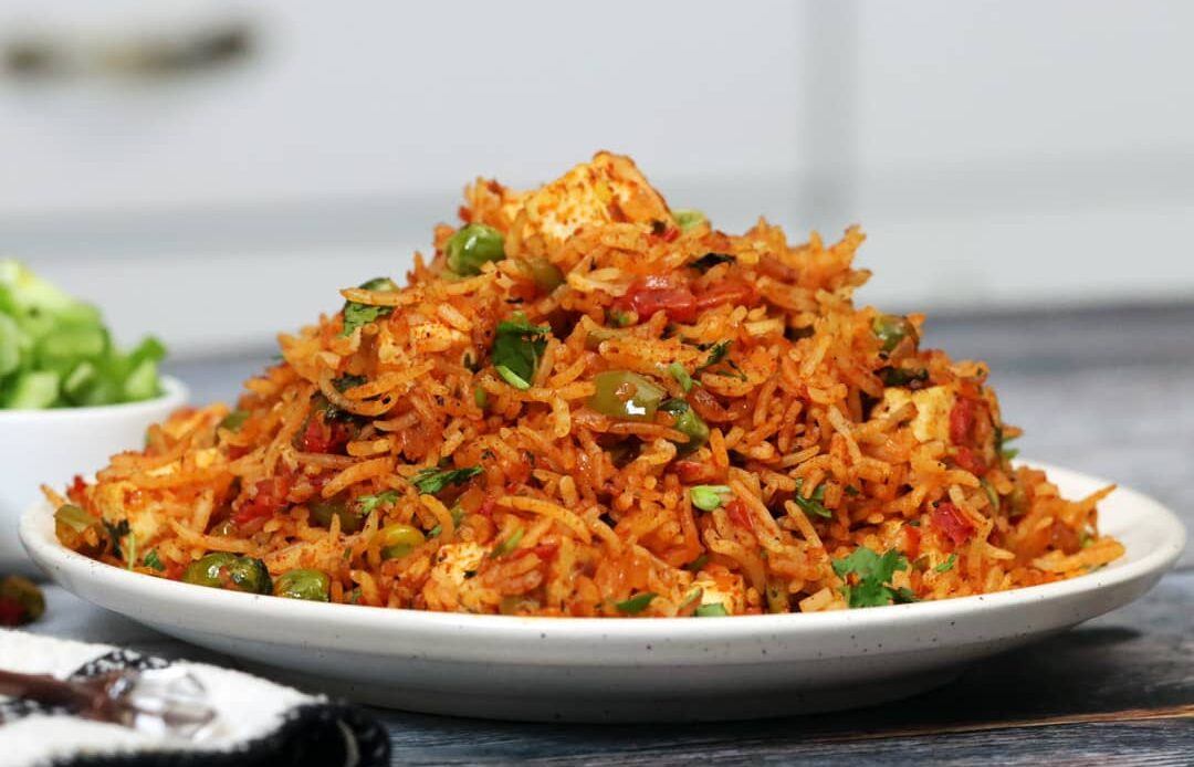 Paneer Pulao Paneer Rice Recipe