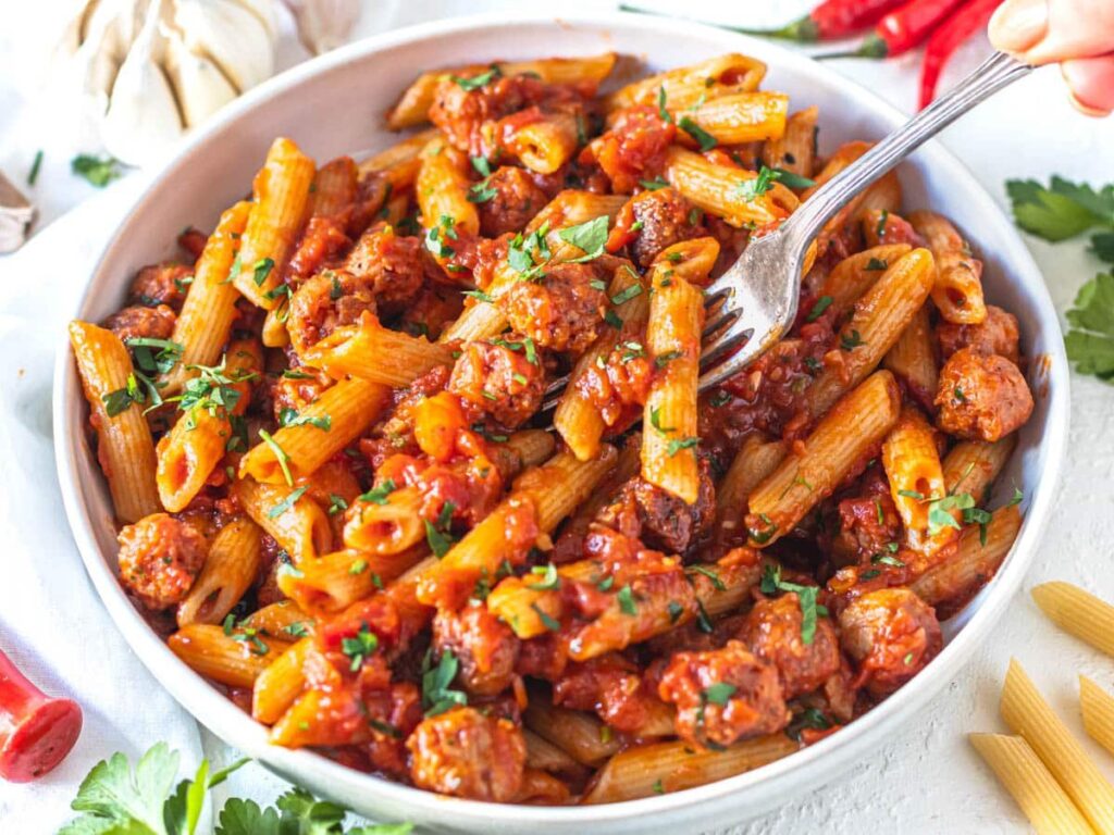 Pasta Arrabbiata Recipe