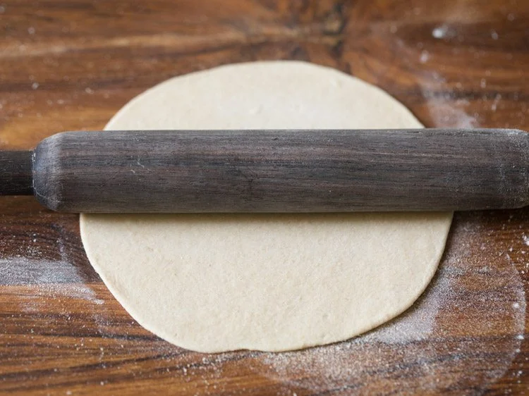 Rolling the Rumali Roti