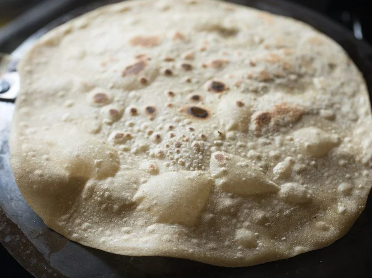 Cooking Rumali Roti