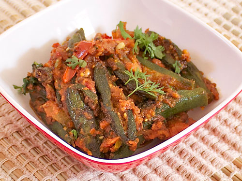 Stuffed Bhindi Recipe