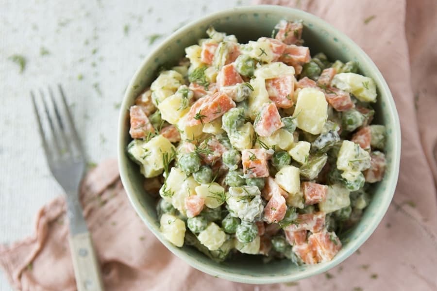 Veg Russian Salad Recipe