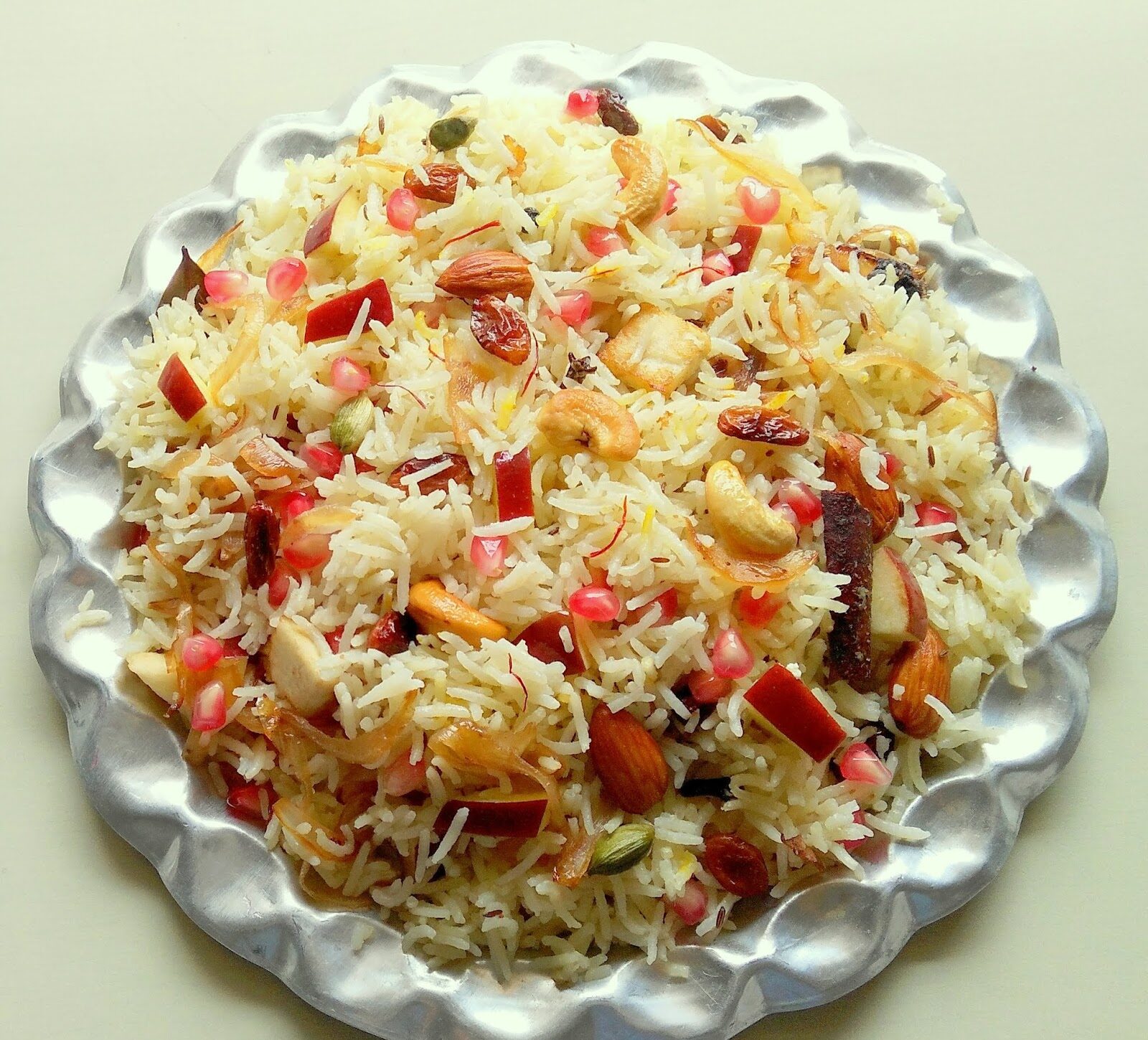 Kashmiri Pulao Recipe