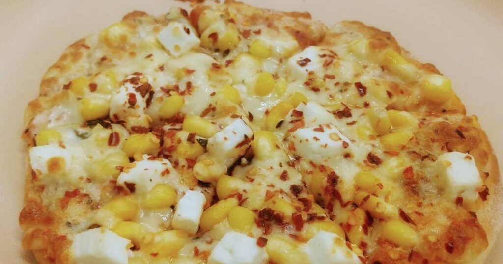 Paneer Cheese Pizza Recipe