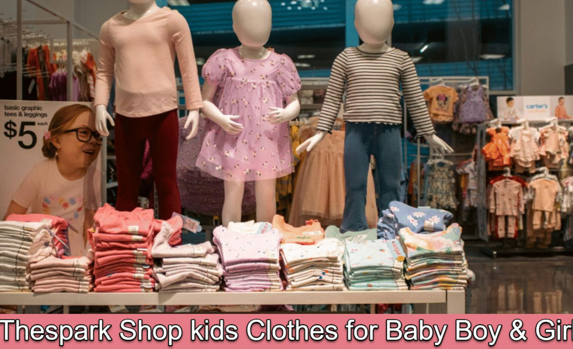 thespark shop kids clothes for baby boy & girl