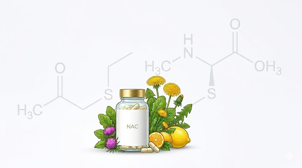 Role of NAC in Liver Detox